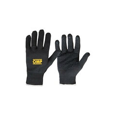 Karting Gloves OMP Pelēks cena un informācija | Vīriešu cepures, šalles, cimdi | 220.lv