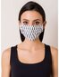 Balta atkārtoti lietojama maska ar ananāsiem. цена и информация | Pirmā palīdzība | 220.lv