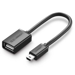 OTG mini USB adapter UGREEN US249 (black) cena un informācija | Adapteri un USB centrmezgli | 220.lv