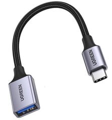 Adapter USB-C 3.0 to OTG UGREEN US378 (gray) cena un informācija | Adapteri un USB centrmezgli | 220.lv