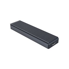 Enclosure SDD M.2 Orico, NVME, USB-C 3.1 Gen.2, 10Gbps (grey) cena un informācija | Adapteri un USB centrmezgli | 220.lv