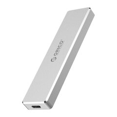 Enclosure SDD M.2 Orico, M-Key, USB-C 3.1 Gen.2, 10Gbps (silver) cena un informācija | Adapteri un USB centrmezgli | 220.lv