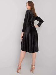 Женская рубашка с длинным рукавом, черная цена и информация | Платья | 220.lv