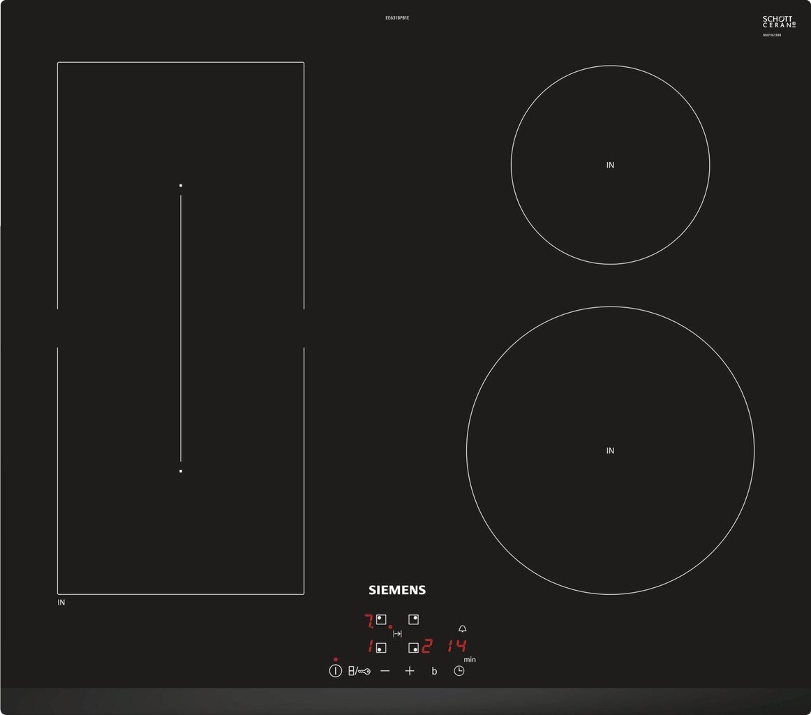 Siemens EE631BPB1E цена и информация | Plīts virsmas | 220.lv