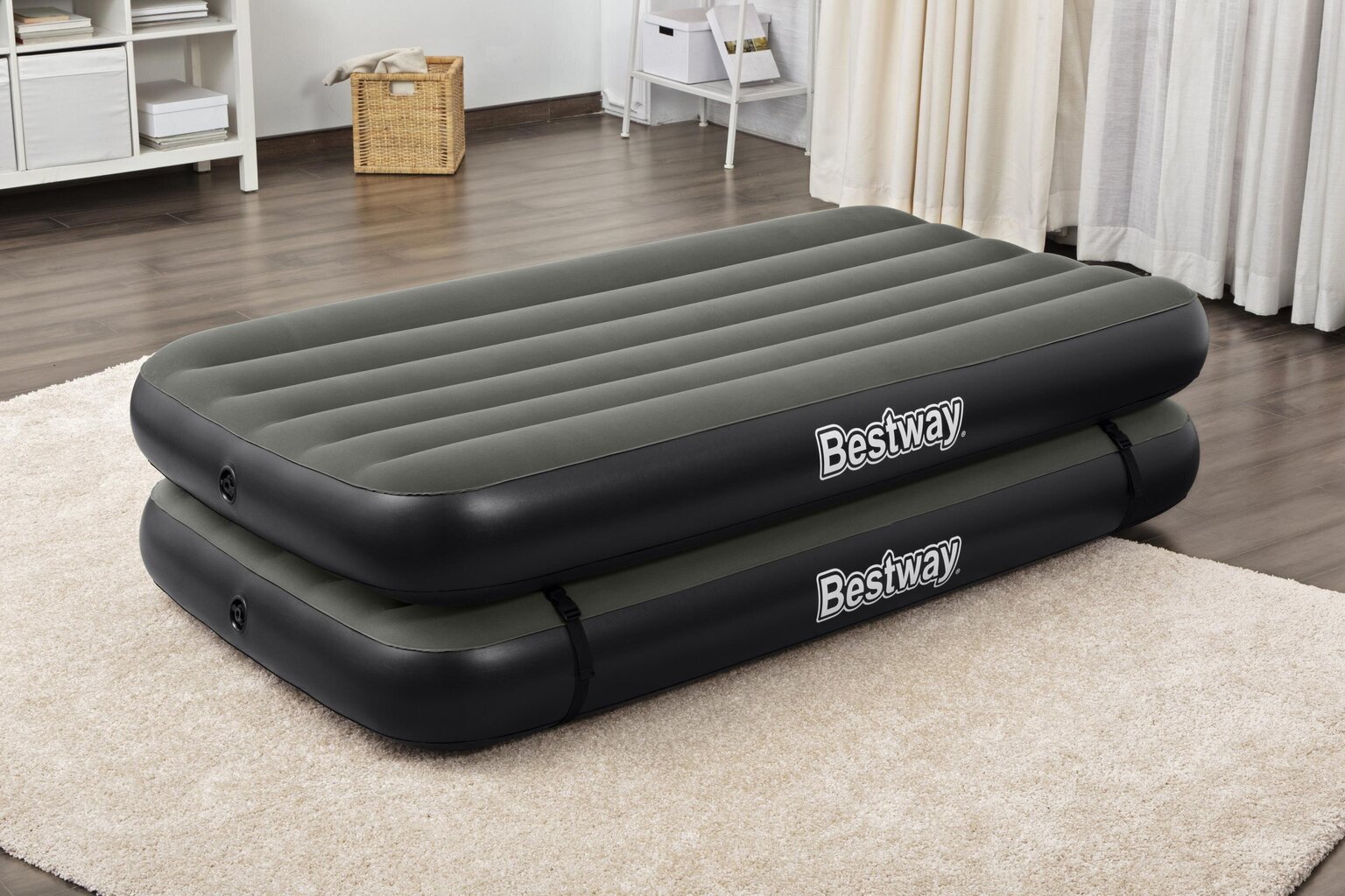 Piepūšamais matracis Bestway Tritech Connect and Rest 3-in-1, 188x99x25 cm cena un informācija | Piepūšamie matrači un mēbeles | 220.lv