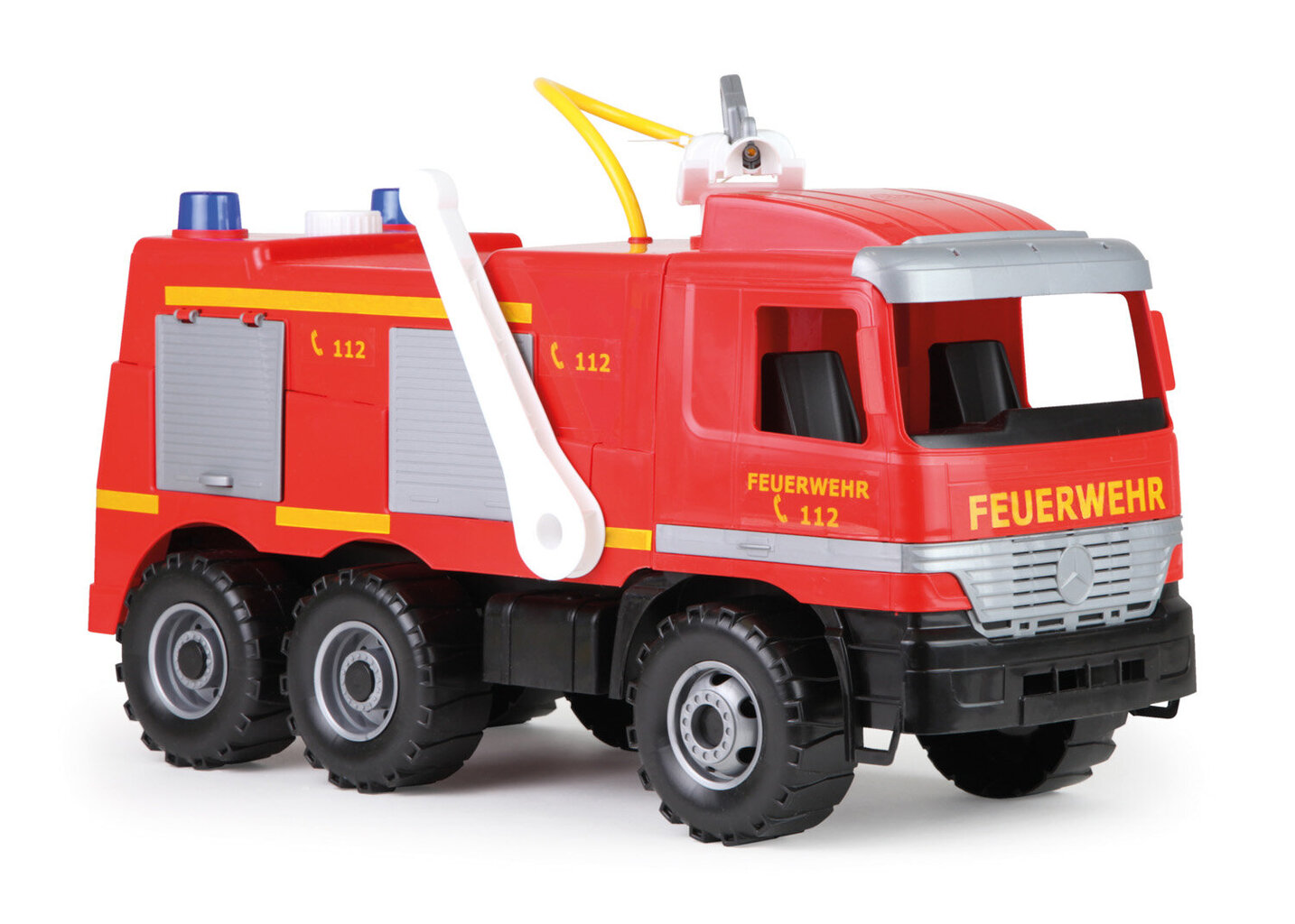 Rotaļu mašīna - ugunsdzēsējs Mercedes LENA Giga Trucks, 64 cm, 3+ cena un informācija | Rotaļlietas zēniem | 220.lv