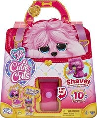 SCRUFF A LUVS Komplekts "Cutie Cuts skaistumkopšanas salons", rozā cena un informācija | Mīkstās (plīša) rotaļlietas | 220.lv
