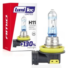 Halogēna auto lampa H11 12V 55W LumiTec LIMITED +130% cena un informācija | Auto spuldzes | 220.lv