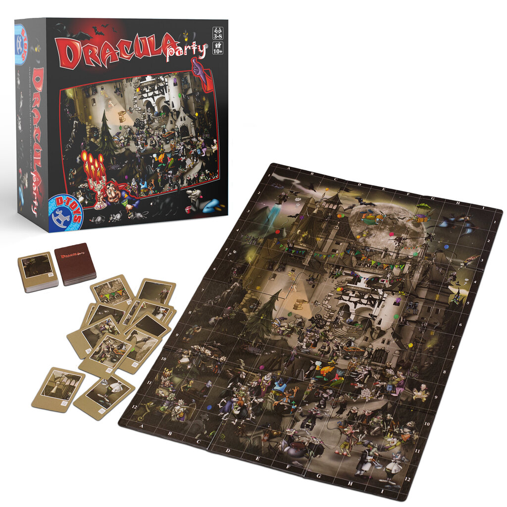 Настольная игра Dracula Party EE, LV, LT, RU цена | 220.lv