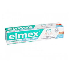 Zobu pasta Elmex Sensitive Whitening 75 ml цена и информация | Зубные щетки, пасты | 220.lv