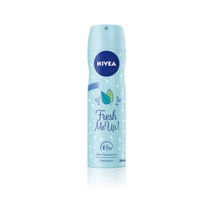 Nivea Fresh Me Up Antiperspirant - Antiperspirant in Spray 150ml цена и информация | Дезодоранты | 220.lv