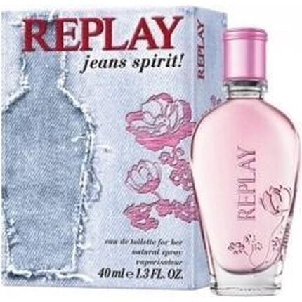 Replay Jeans Spirit EDT sievietēm 40 ml цена и информация | Sieviešu smaržas | 220.lv