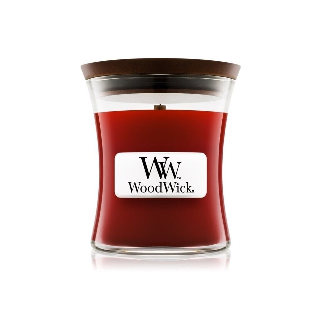 WoodWick aromātiska svece Cinnamon Chai, 85 g cena un informācija | Sveces un svečturi | 220.lv