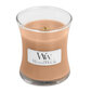 WoodWick aromātiska svece Golden Milk, 85 g cena un informācija | Sveces un svečturi | 220.lv