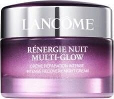 Крем для лица Lancome Renergie Nuit Multi-Glow Intense Recovery Night Cream, 50 мл цена и информация | Наносите на чистую кожу лица. Подержите около 10-15 минут и смойте водой. | 220.lv