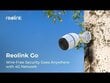 Reolink GO Plus bezvadu akumulatoru darbināta 4G 2K drošības kamera cena un informācija | Novērošanas kameras | 220.lv