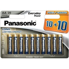 Panasonic Everyday Power батарейки LR6EPS/20BW (10+10) цена и информация | Батарейки | 220.lv