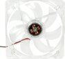 Logilink Fan 120*120*25, acryl, with 4 cena un informācija | Datora ventilatori | 220.lv