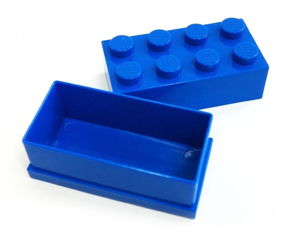 Lego Mini 8 pusdienu kārba, zila cena un informācija | Veļas grozi un mantu uzglabāšanas kastes | 220.lv