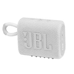 JBL Go 3 JBLGO3WHT цена и информация | Аудиоколонки | 220.lv