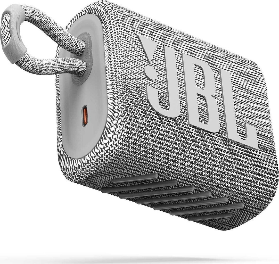 JBL Go 3 JBLGO3WHT цена и информация | Skaļruņi | 220.lv