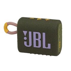 JBL Go 3, зеленый цена и информация | Аудиоколонки | 220.lv