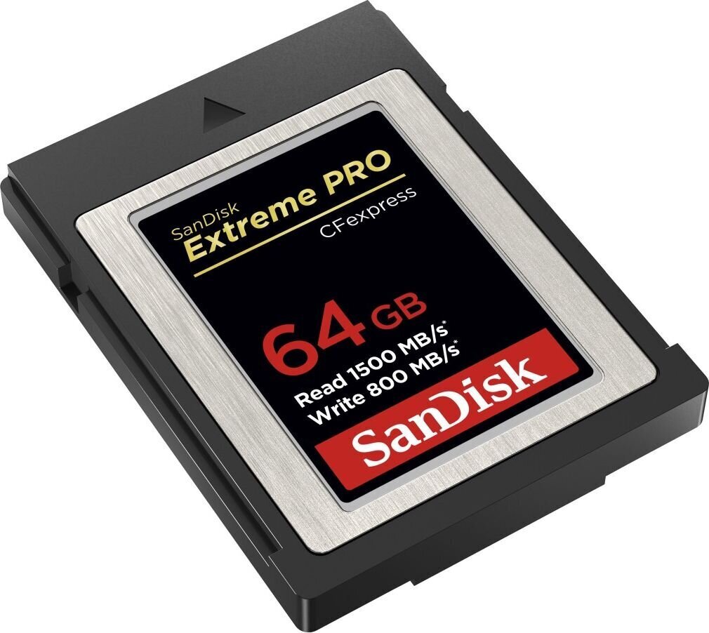 Atmiņas karte SANDISK Extreme Pro 64GB CFexpress Card cena un informācija | Atmiņas kartes fotokamerām | 220.lv