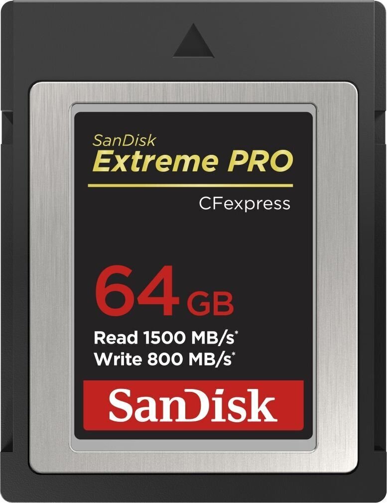 Atmiņas karte SANDISK Extreme Pro 64GB CFexpress Card cena un informācija | Atmiņas kartes fotokamerām | 220.lv