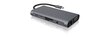Icy Box IB-DK4040-CPD USB Type-C™ Dock цена и информация | Adapteri un USB centrmezgli | 220.lv