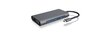 Icy Box IB-DK4040-CPD USB Type-C™ Dock цена и информация | Adapteri un USB centrmezgli | 220.lv