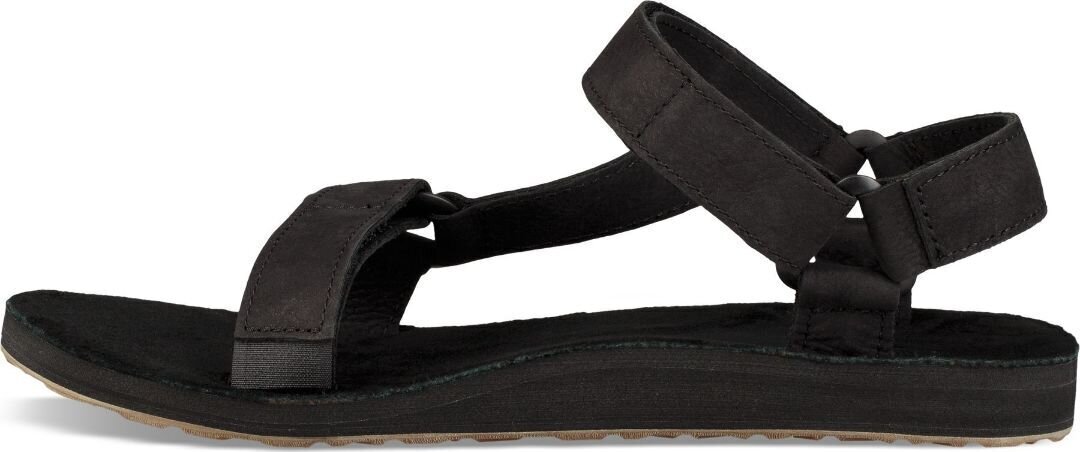 Teva vīriešu apavi brīvajam laikam Original Universal Leather Men's, melnā krāsā 890996630 cena un informācija | Vīriešu iešļūcenes, čības, sandales | 220.lv