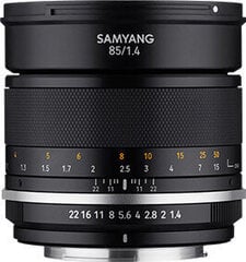 Samyang MF 85mm f/1.4 MK2 lens for Nikon cena un informācija | Objektīvi | 220.lv