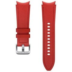Siksniņa Galaxy Watch 4 Hybrid Band , sarkana cena un informācija | Viedpulksteņu un viedo aproču aksesuāri | 220.lv