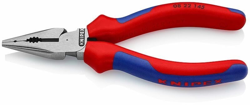 Knipex 0822145 universālās knaibles, 145mm cena un informācija | Rokas instrumenti | 220.lv