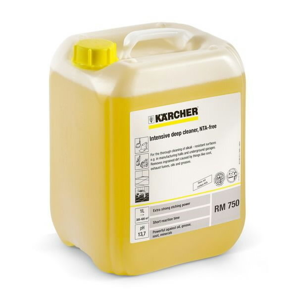 Kärcher RM 750 Intensive Deep Cleaner intensīvs tīrīšanas līdzeklis, 10 L cena un informācija | Tīrīšanas līdzekļi | 220.lv