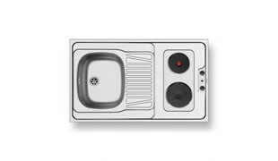 Кухонный умывальник - варочная панель Pyramis MKZ100D, MKB100 цена и информация | Раковины на кухню | 220.lv