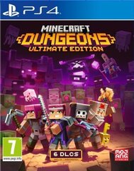 Spēle priekš PlayStation 4, Minecraft Dungeons Ultimate Edition cena un informācija | Mojang Datortehnika | 220.lv