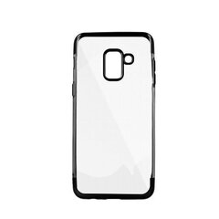 Plating Soft TPU case for iPhone X / iPhone XS black цена и информация | Чехлы для телефонов | 220.lv