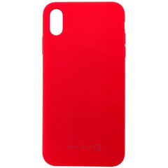 Aizmugurējais vāciņš Evelatus    Apple    iPhone XR Silicone Case    Red cena un informācija | Telefonu vāciņi, maciņi | 220.lv