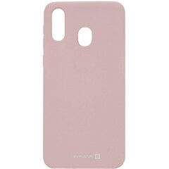 Aizmugurējais vāciņš Evelatus    Samsung    A40 Silicon Case    Pink Sand цена и информация | Чехлы для телефонов | 220.lv