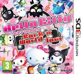 3DS Hello Kitty and Friends: Rockin' World Tour цена и информация | Компьютерные игры | 220.lv