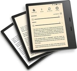 Amazon Kindle Oasis Gen 10 (2019) 8GB WiFi, grey cena un informācija | E-grāmatu lasītāji | 220.lv