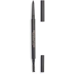 Makeup Revolution London Precise Brow Pencil uzacu zīmulis 0,05 g, Medium Brown cena un informācija | Kosmētikas otas, sūkļi | 220.lv