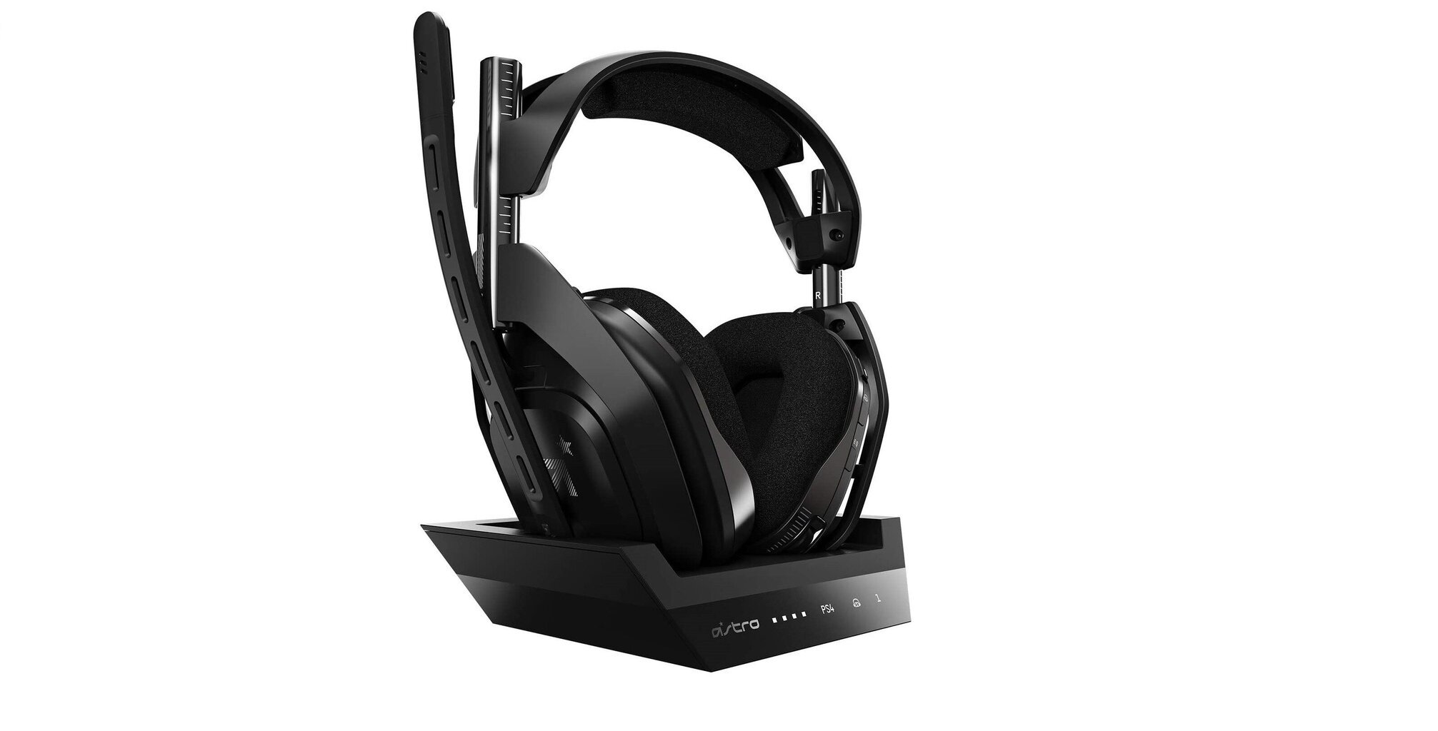 Astro A50 Wireless Headset + Base Station - Black (PS4, PC) cena un informācija | Austiņas | 220.lv