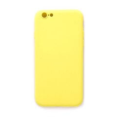 Aizmugurējais vāciņš Evelatus    Apple    iPhone 6 / 6s Soft Silicone    Yellow цена и информация | Чехлы для телефонов | 220.lv