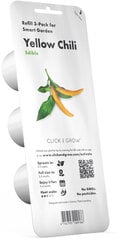 Click & Grow Smart Garden refill Yellow Chili 3pcs цена и информация | Проращиватели, лампы для растений | 220.lv