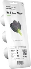 Click & Grow Smart Garden refill Punane Bok Choy 3шт цена и информация | Проращиватели, лампы для растений | 220.lv