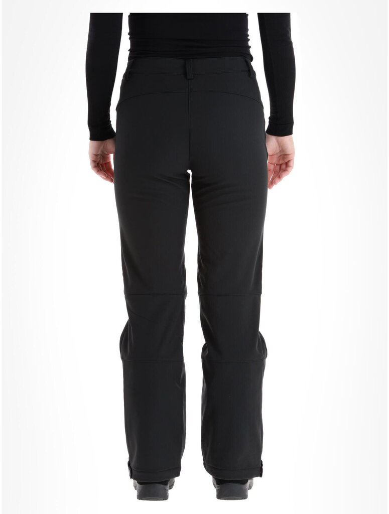 Icepeak sieviešu softshell slēpošanas bikses FRECHEN, melnā krāsā 907167085 cena un informācija | Slēpošanas apģērbs | 220.lv
