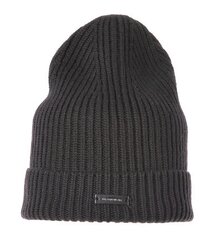 Huppa vīriešu ziemas cepure ARY, melnā krāsā cena un informācija | Vīriešu cepures, šalles, cimdi | 220.lv