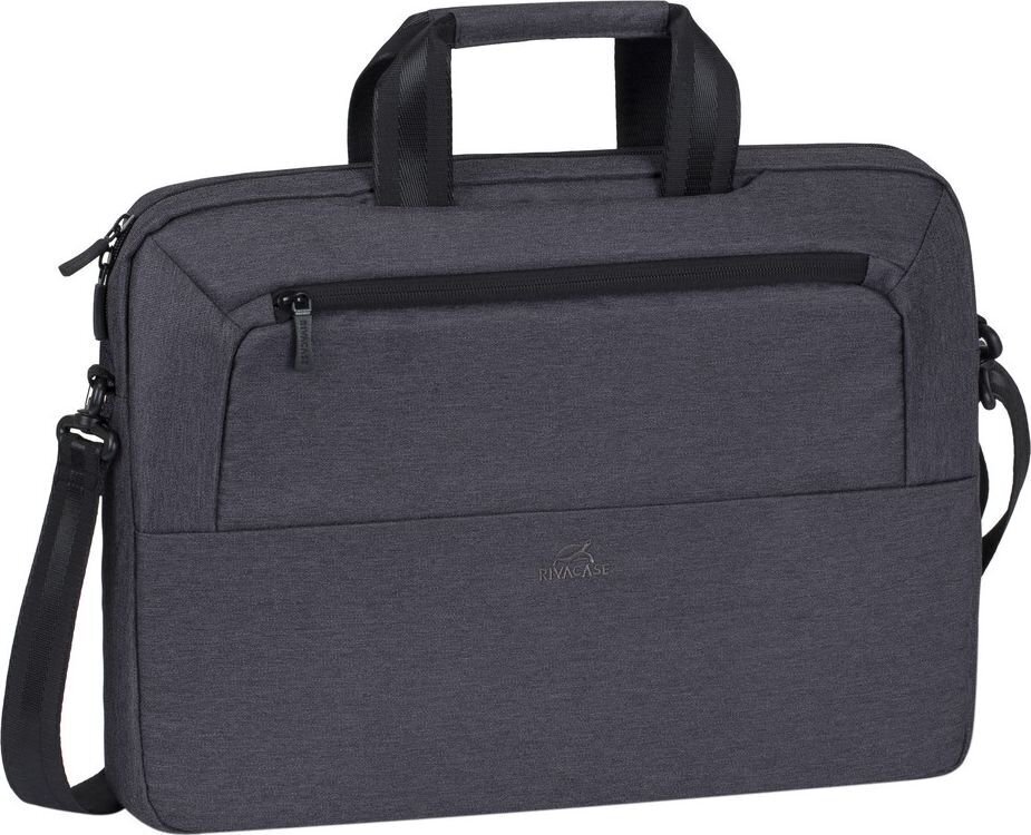 rivaCase 7730 Laptop Shoulder Bag 15.6/6 (black) cena un informācija | Somas portatīvajiem datoriem | 220.lv